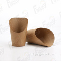 8oz Go Snacks Cup Frades Fries Paper Cup